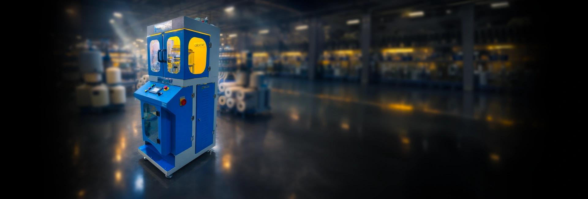 Paint Roller Knitting Machine slider