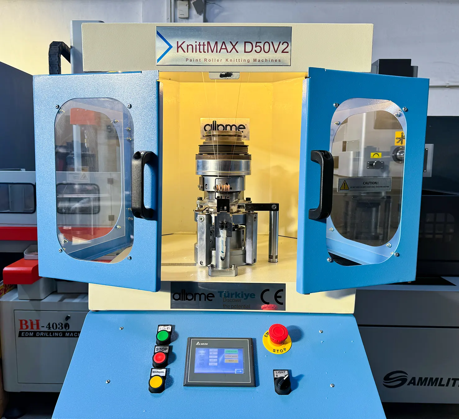 What Is a Paint Roller Knitting Machine