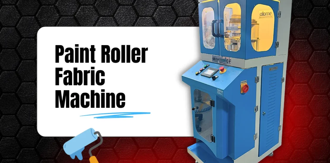 paint roller fabric machine