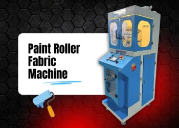 paint roller fabric machine