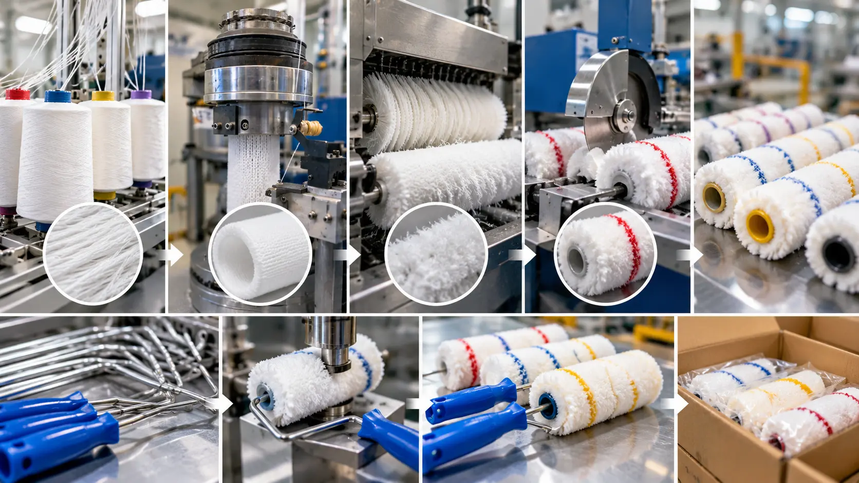 Paint Roller Manufacturing Process